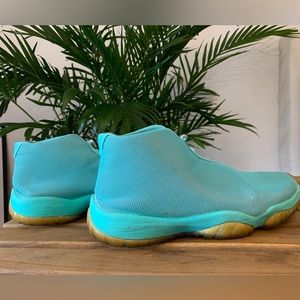 Nike Jordan Future Hyper Jade Men basketball shoe size 10